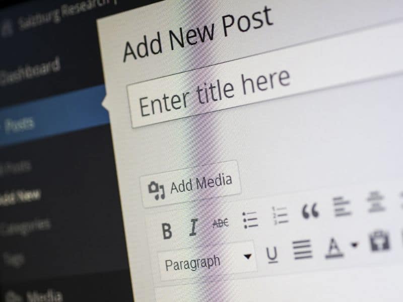 wordpress site